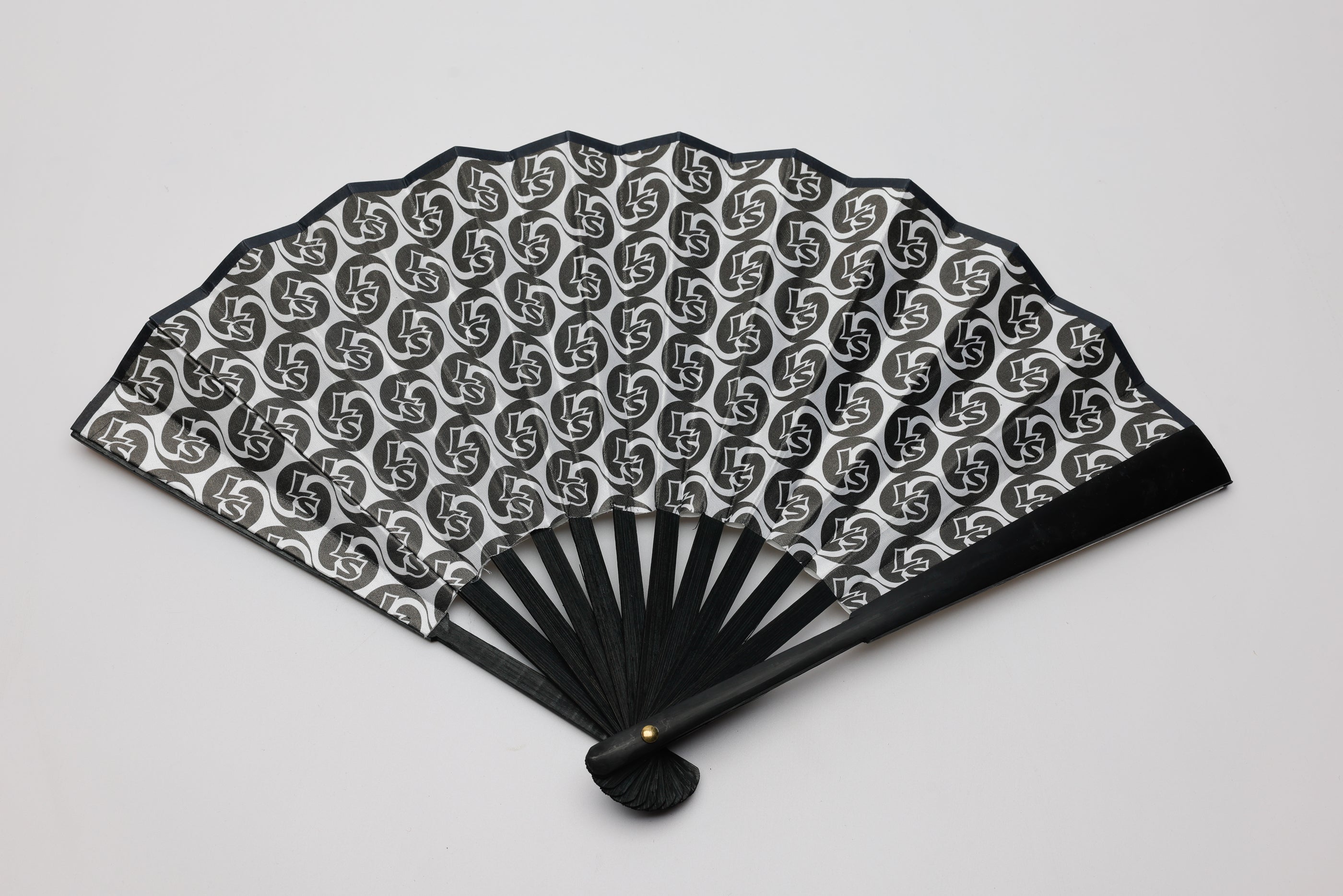 Liquid Swordz Monogram Folding Fan