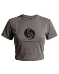 Liquid Swordz Yin-Yang Women's Crop Top Tee