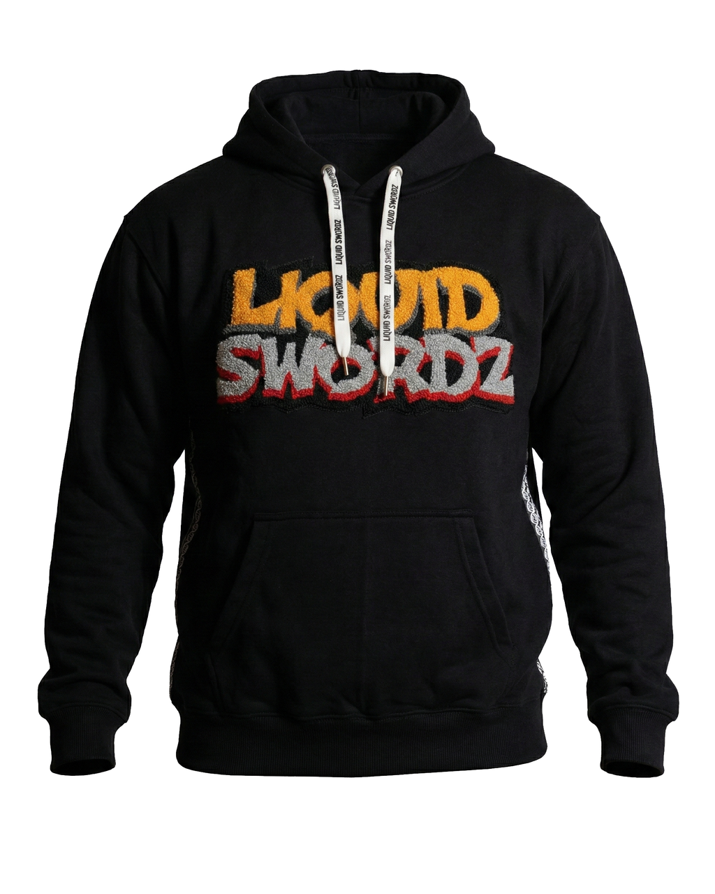Liquid Swordz Heavyweight Chanel Patch Hoodie