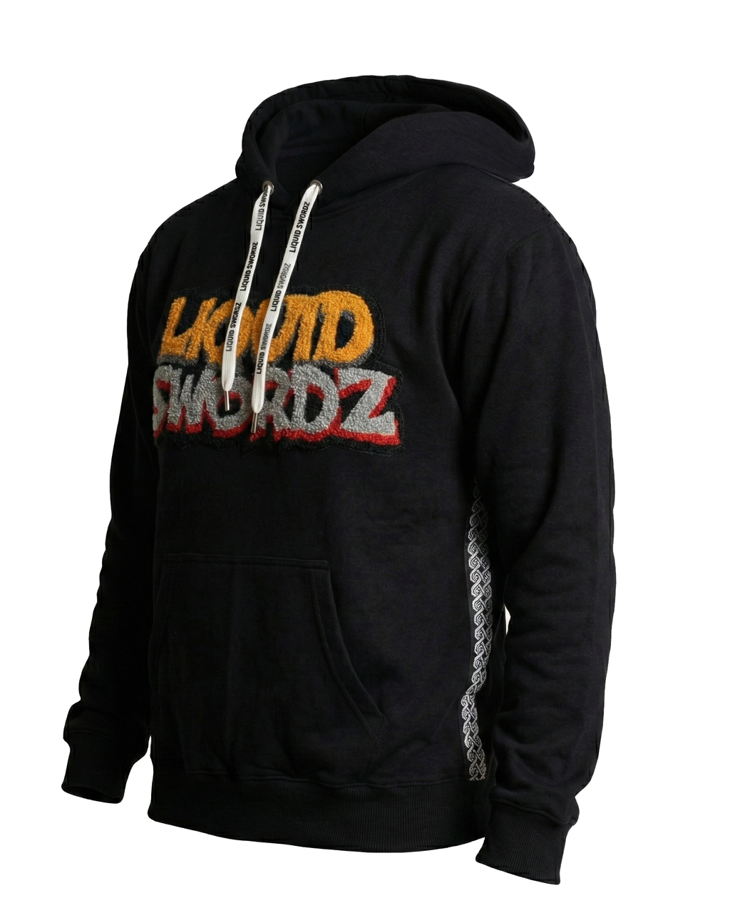 Liquid Swordz Heavyweight Chanel Patch Hoodie