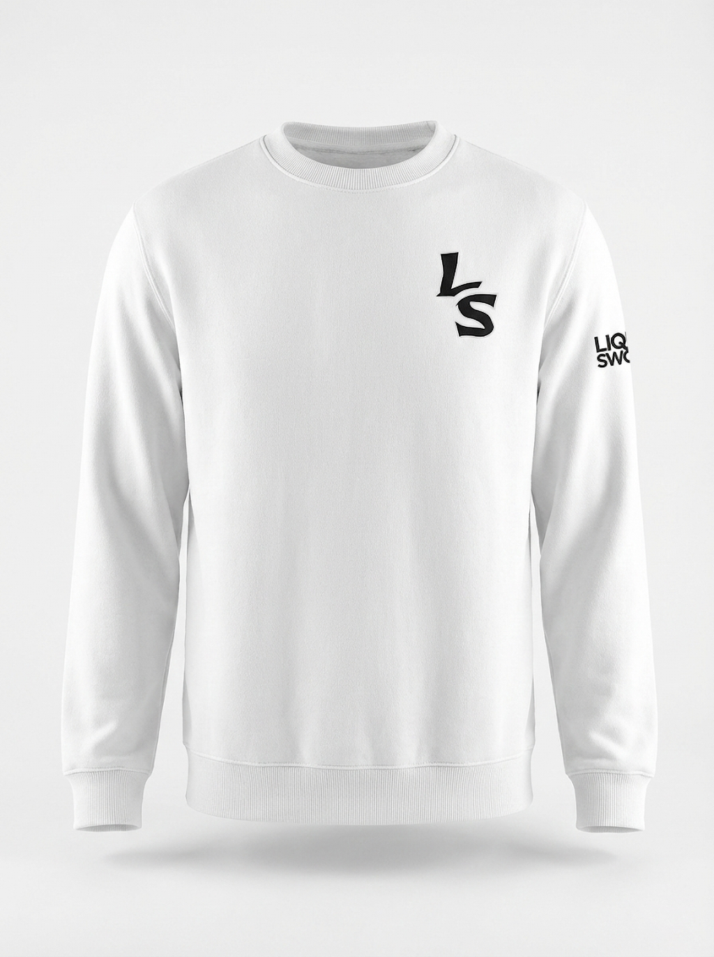 Liquid Swordz Heavyweight Short Logo Crewneck Sweater
