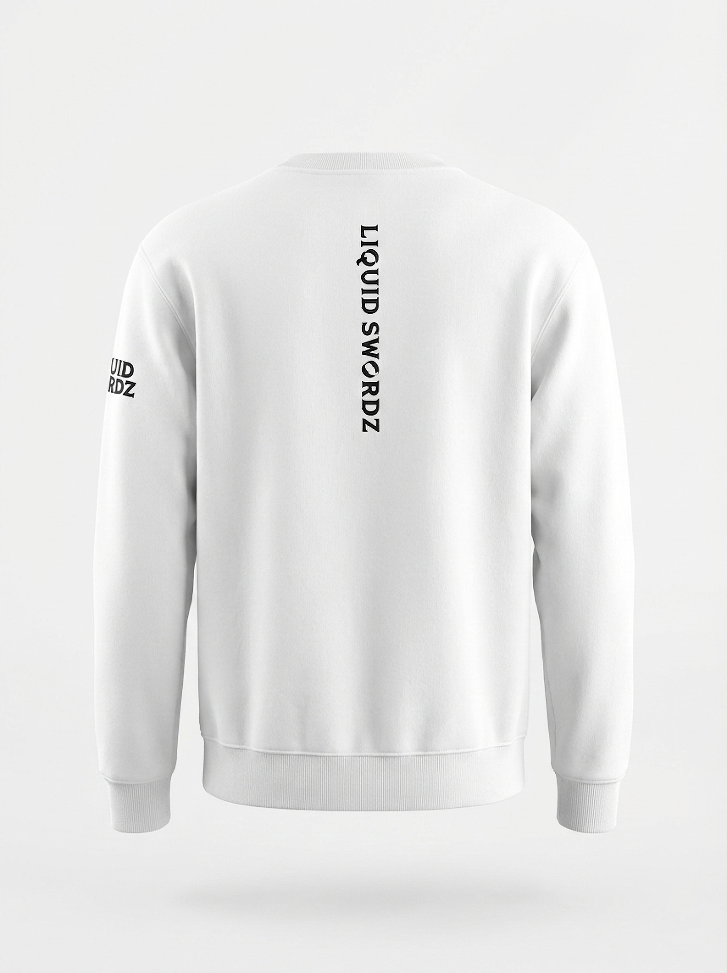 Liquid Swordz Heavyweight Short Logo Crewneck Sweater