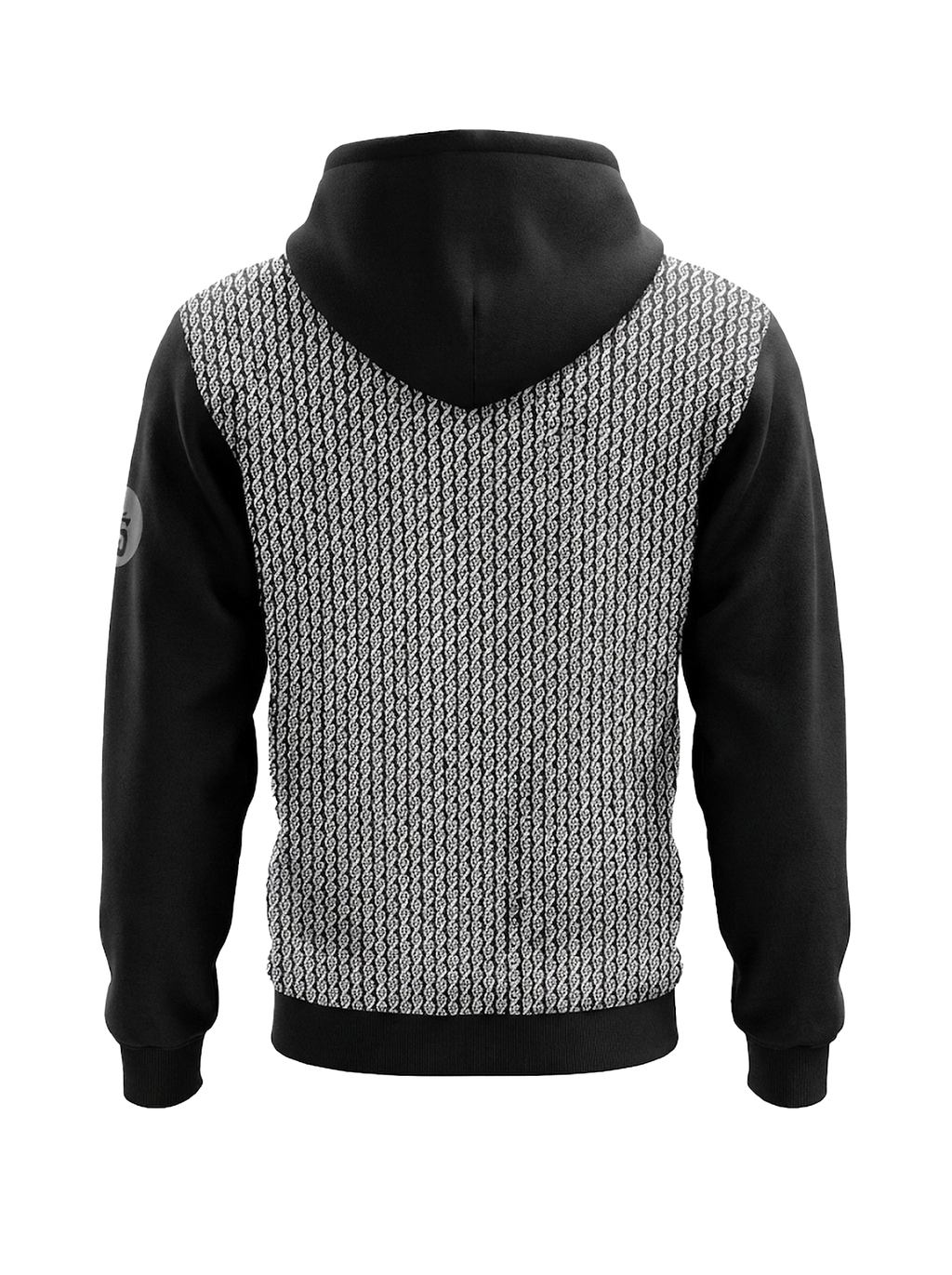 Liquid Swordz Heavyweight Chanel Patch Hoodie