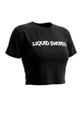 Liquid Swordz Women's Crop Top Dri-Fit Athletic Tee